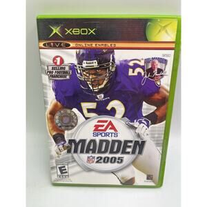 Madden NFL 2005 (Microsoft Xbox, 2004)